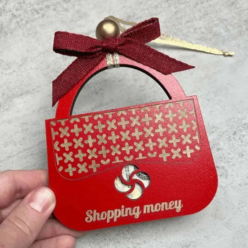 Christmas Gasoline Wallet Pendant Home Ornament And Decoration - Bellarte Enchanté Christmas Gasoline Wallet Pendant Home Ornament And Decoration